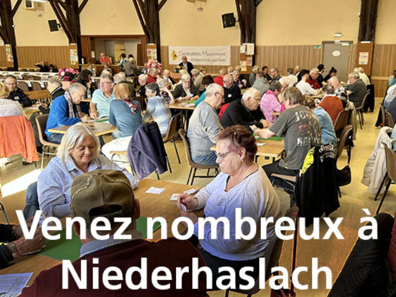14 avril 2026, concours départemental de belote